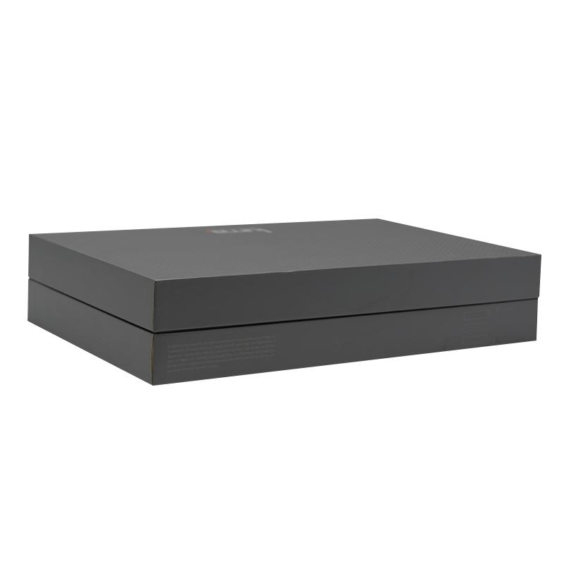 Logotipo personalizado da marca da impress?o de luxo, papel de cart?o ecológico e biodegradável, embalagem da roupa da caixa A4